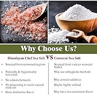 Vista 8 de Himalayan Chef Sal rosa del Himalaya: 5 libras. Grano fino