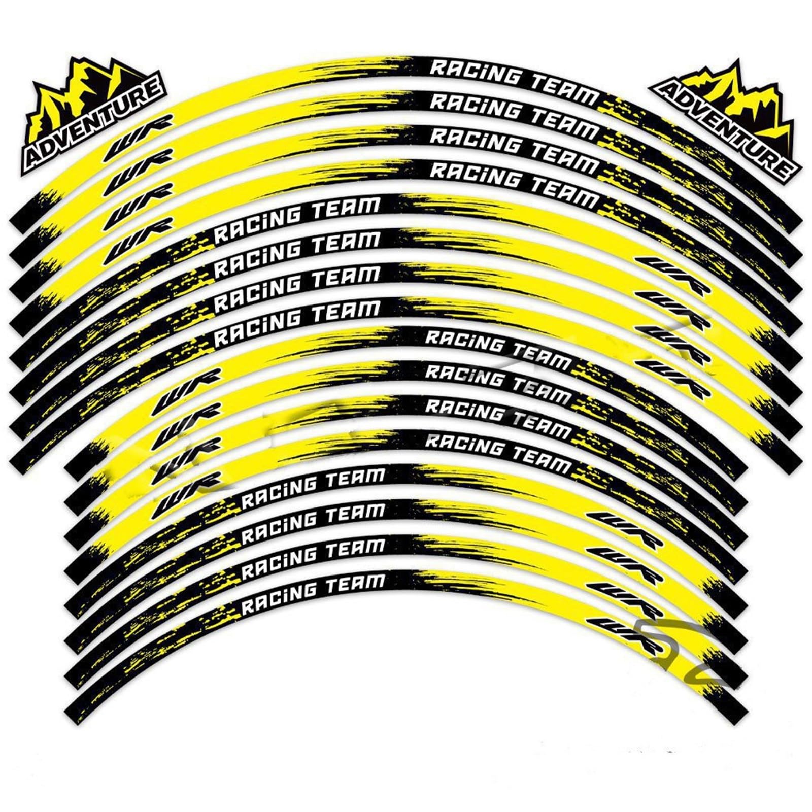 Motorcycle Wheel Stickers for WR250R WR250F WR450F WR 250R 250F 450F