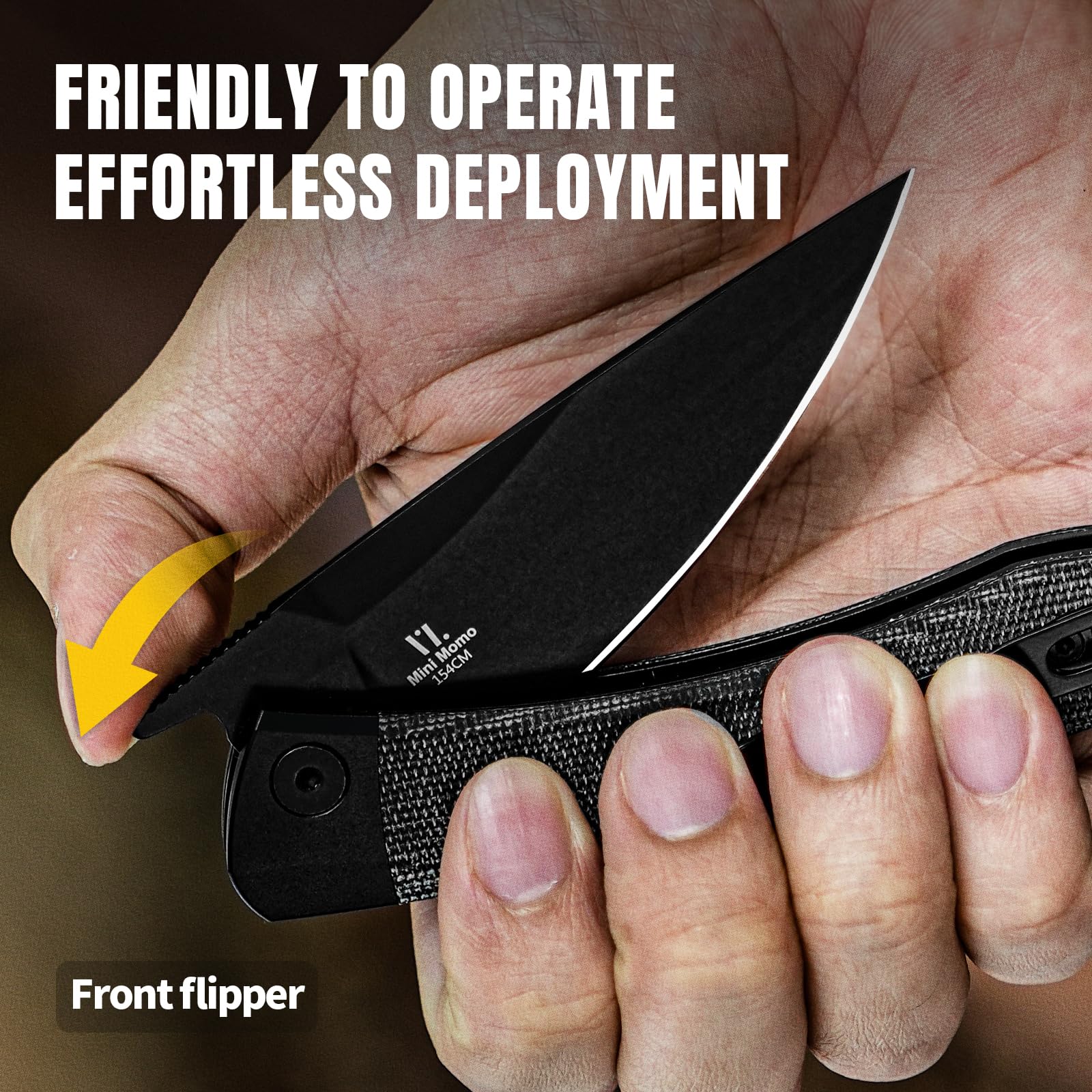 Amazon.com: Kizer Mini Momo Pocket Knife, 3.2