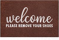 Vista 9 de AAZZKANG Tapete amarillo antideslizante y duradero para zapatos, grande, 36 x 24 pulgadas, ultra absorbente, fácil de limpiar, tapete para puerta