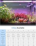 SEAOURA WRB LED Aquarium Light with Timer for 45-60cm Freshwater Fish Tank | full spectrum for plants, 6/8/12h auto on/off timer, 3-channel DIY, 11 colors & 10 dimming, ABS shell, adjustable brackets