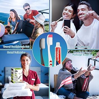 Amazon.com: VKshop 12 PS Bulk Disposable Toothbrushes with