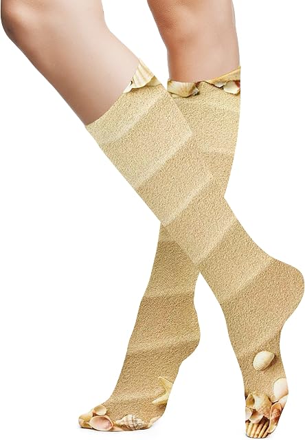 Funky Colorful Cushion Sport Socks,Athletic Cushioned Running Performance Crew Socks For Men/Women