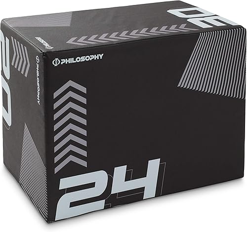 Miniatura 2 de Philosophy Gym Caja pliométrica de espuma suave 3 en 1 para entrenamiento y acondicionamiento