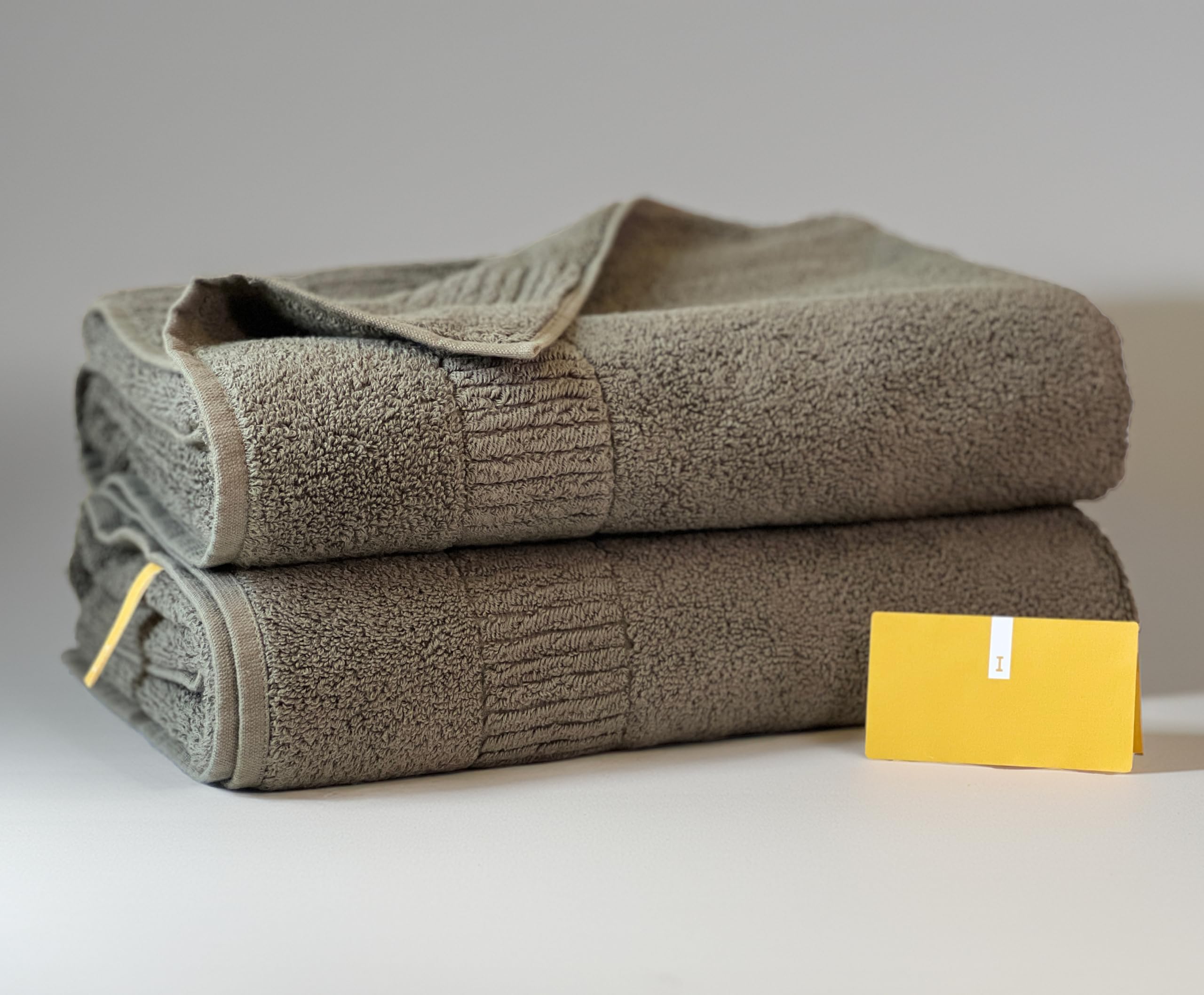 Set Asciugamani 8 Pezzi Zucchi HOME FASHION | Opale, Cotone 550 G/m² | + Tavoletta Profumo Biancheria