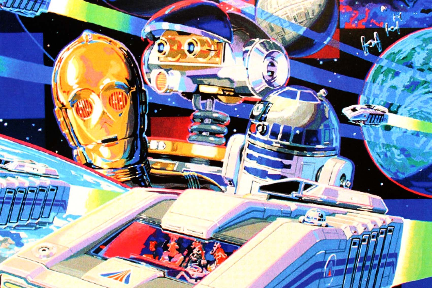 【ゆう】スターツアーズ STAR TOURS 公式ポスター 33 Years of Star Tours Posters : EndorExpress