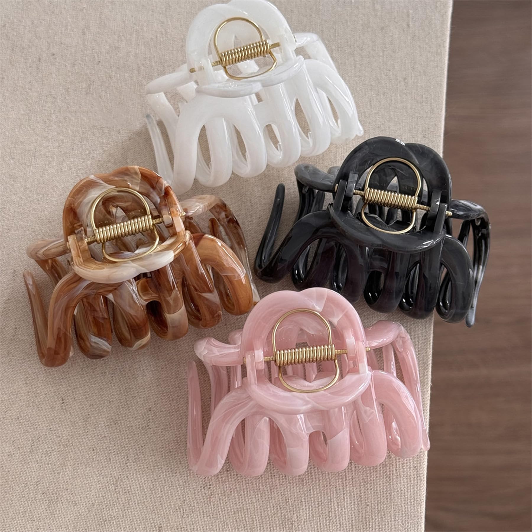 Amazon.com : Large Octopus Claw Clips for Thick Hair,Jumbo 