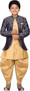 Kids Ethnic Indo Western Sherwani Kurta and Dhoti Pant Set for Boys 474