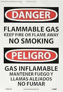 NMC ESD662PB Bilingual OSHA Sign, Legend