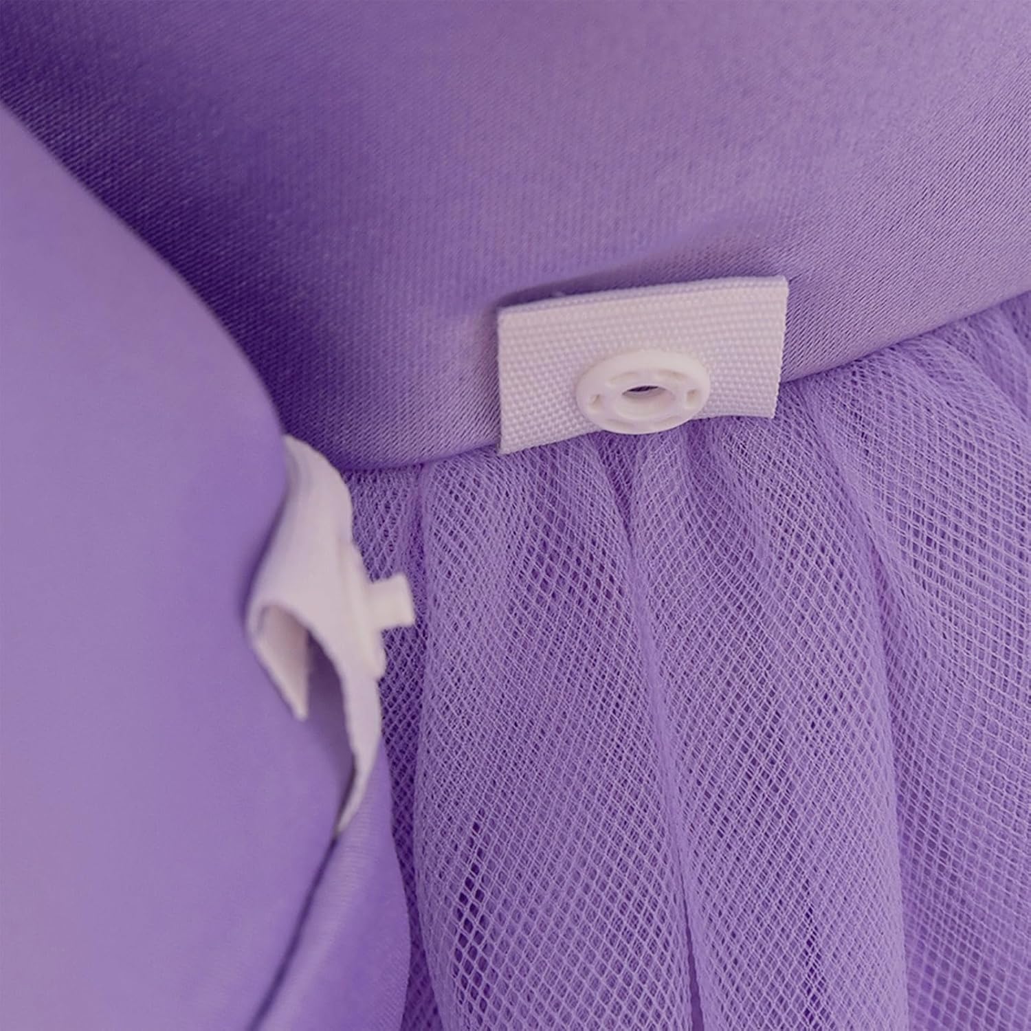 IBTOM CASTLE Toddler Baby Flower Girl Dress Wedding Pageant Formal Tulle Tutu Princess Birthday Party Gown - Image 6