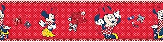 Graham & Brown Selbstklebend-Borte"Minnie Red Bow Border" Kollektion Kids@Home IV, mehrfarbig, 70-033