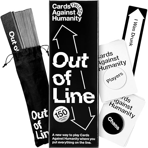 Cards Against Humanity: Out of Line • A New Twist on The Classic Adult Party Game • New Expansion, Plus a Whole New Way to Play Where You Rank Cards on Spectrums