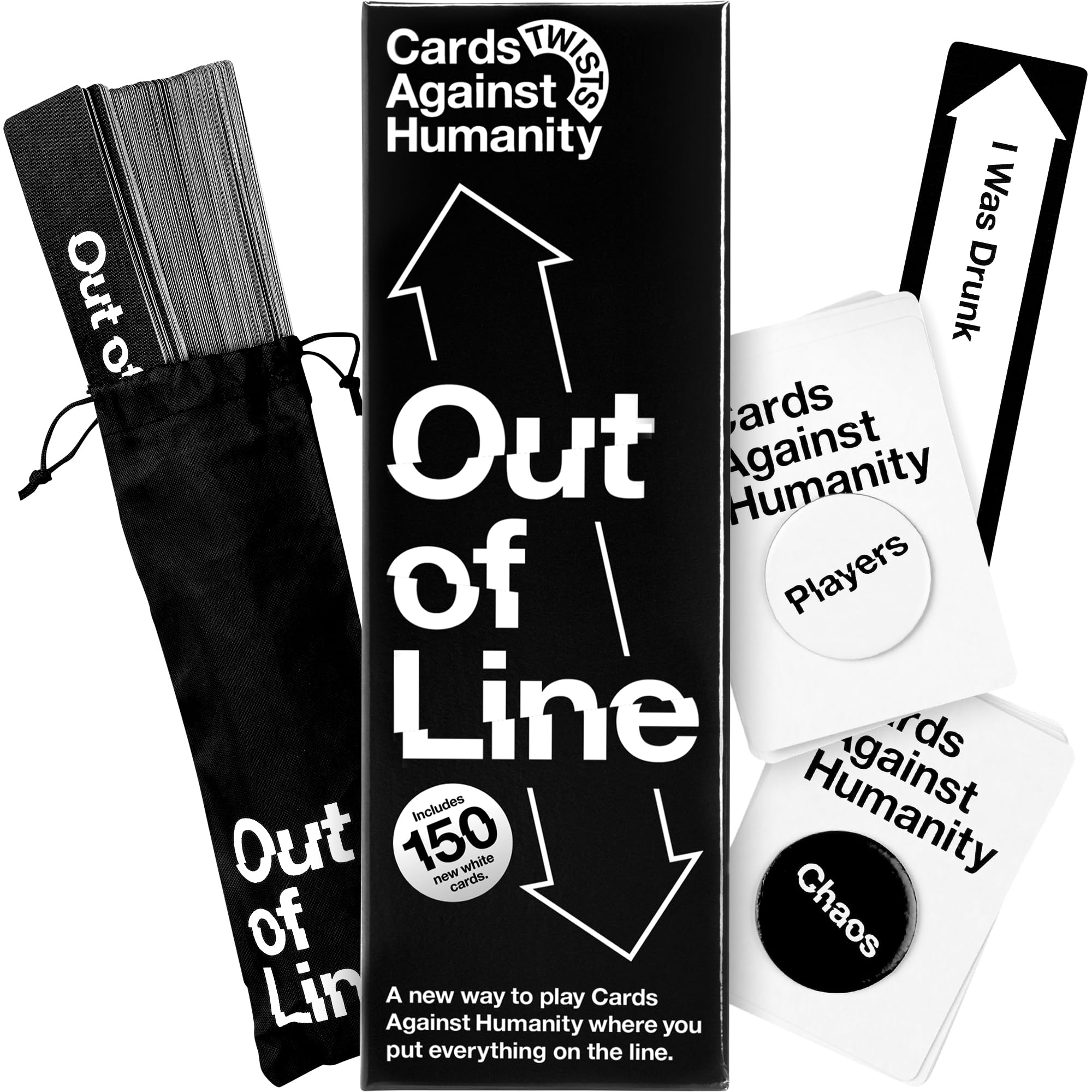 Out of Line • A New Twist on The Classic Adult Party Game • New Expansion, Plus a Whole New Way to Play Where You Rank Cards on Spectrums