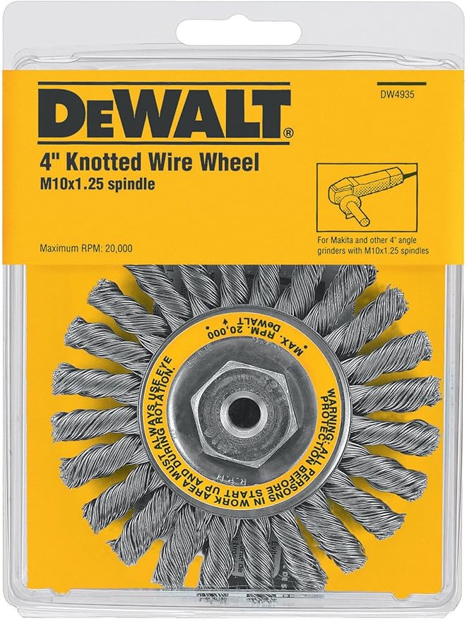 DEWALT DW4935 4Inch Wire Wheel Industrial & Scientific