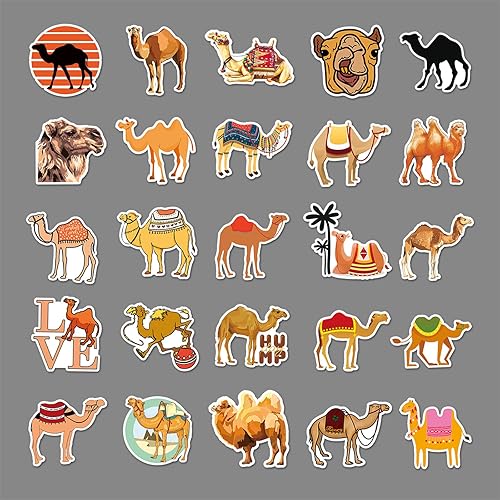 Miniatura 2 de 50 calcomanías de color camello para adolescentes niños y niñas paquete de calcomanías para laptop patineta equipaje automóvil bicicleta taza de