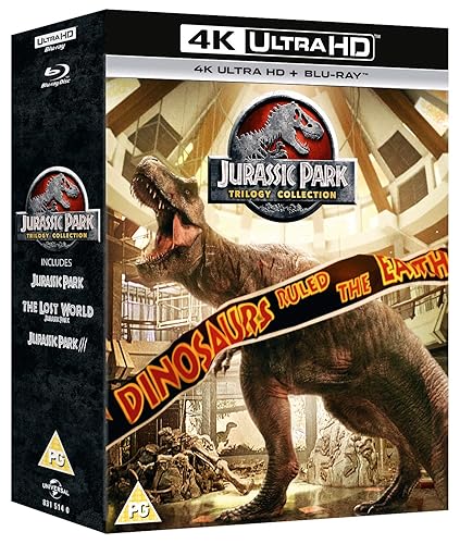 Miniatura 2 de Jurassic Park Trilogy (4K UHD + BD +UV) Blu-ray 2018 Region Free