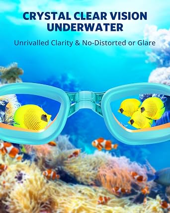 Aegend Swim Goggles, Swimming Goggles No Leaking Full Protect Adult Youth