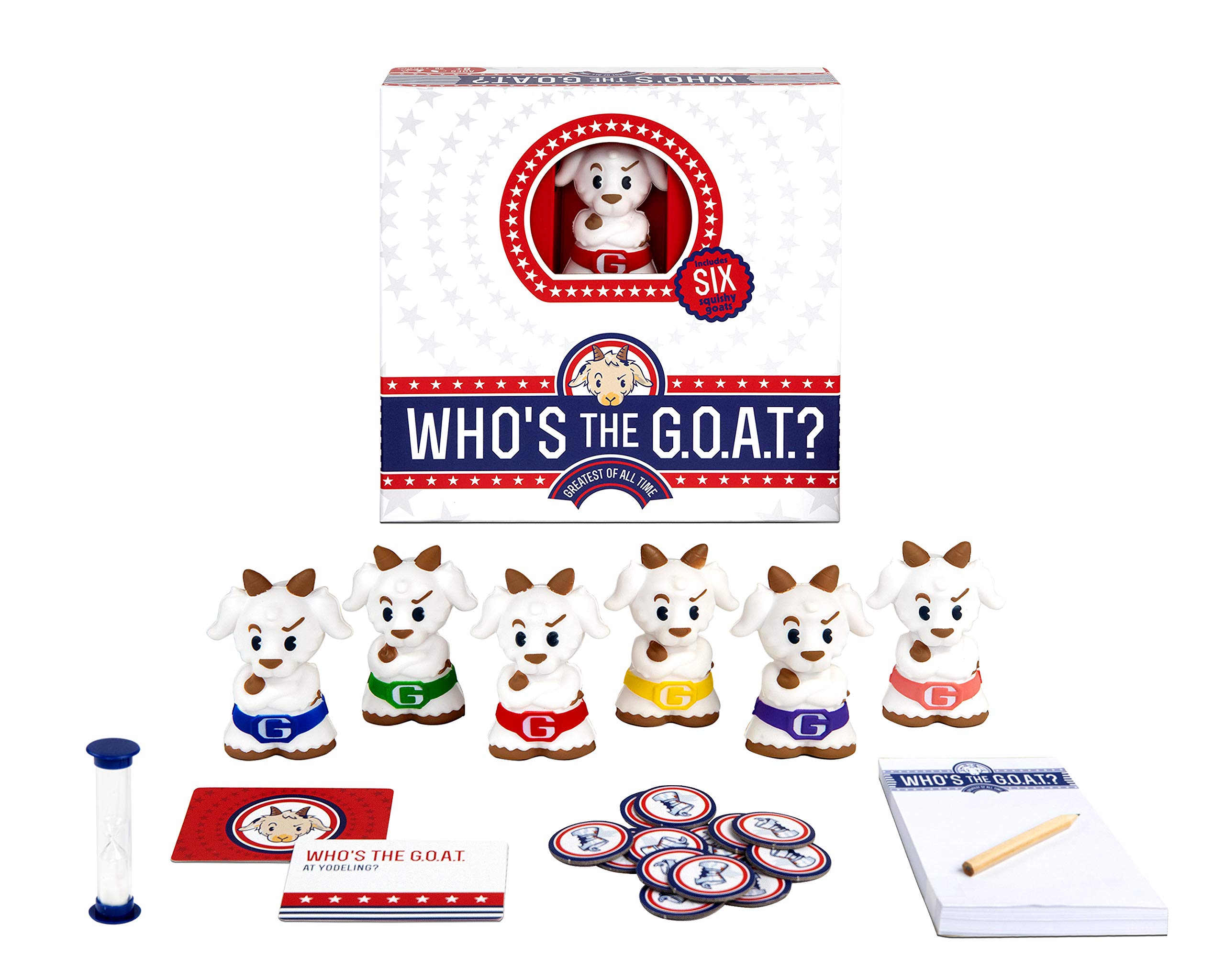 Amazon.com: Big G Creative Who's The G.O.A.T.? : Toys & Games