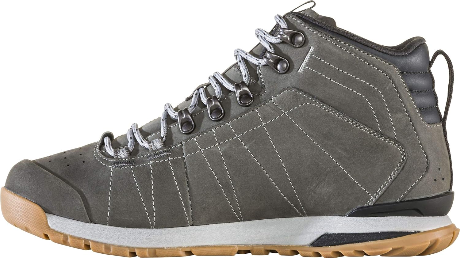 Oboz Bozeman Mid Leather Hiking Boot - Men's Charcoal 12