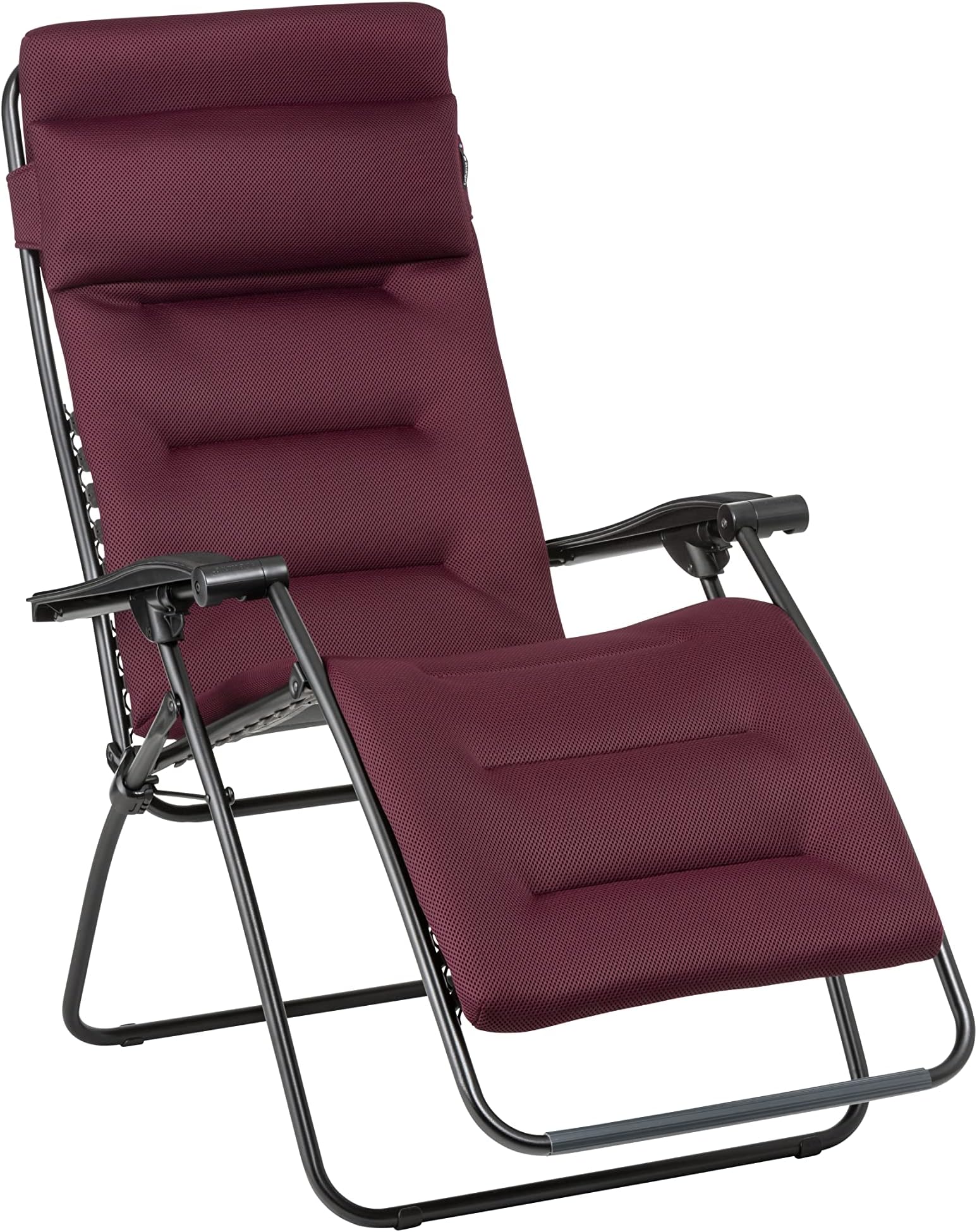 RSX Clip Air Comfort, Padded Zero-Gravity Multi-Position Reclining Chair, Bordeaux