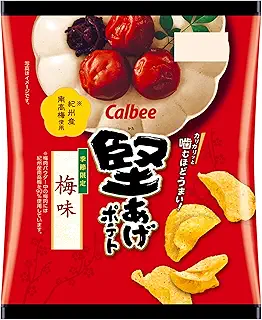 カルビー 堅あげポテト梅味 60g×12袋