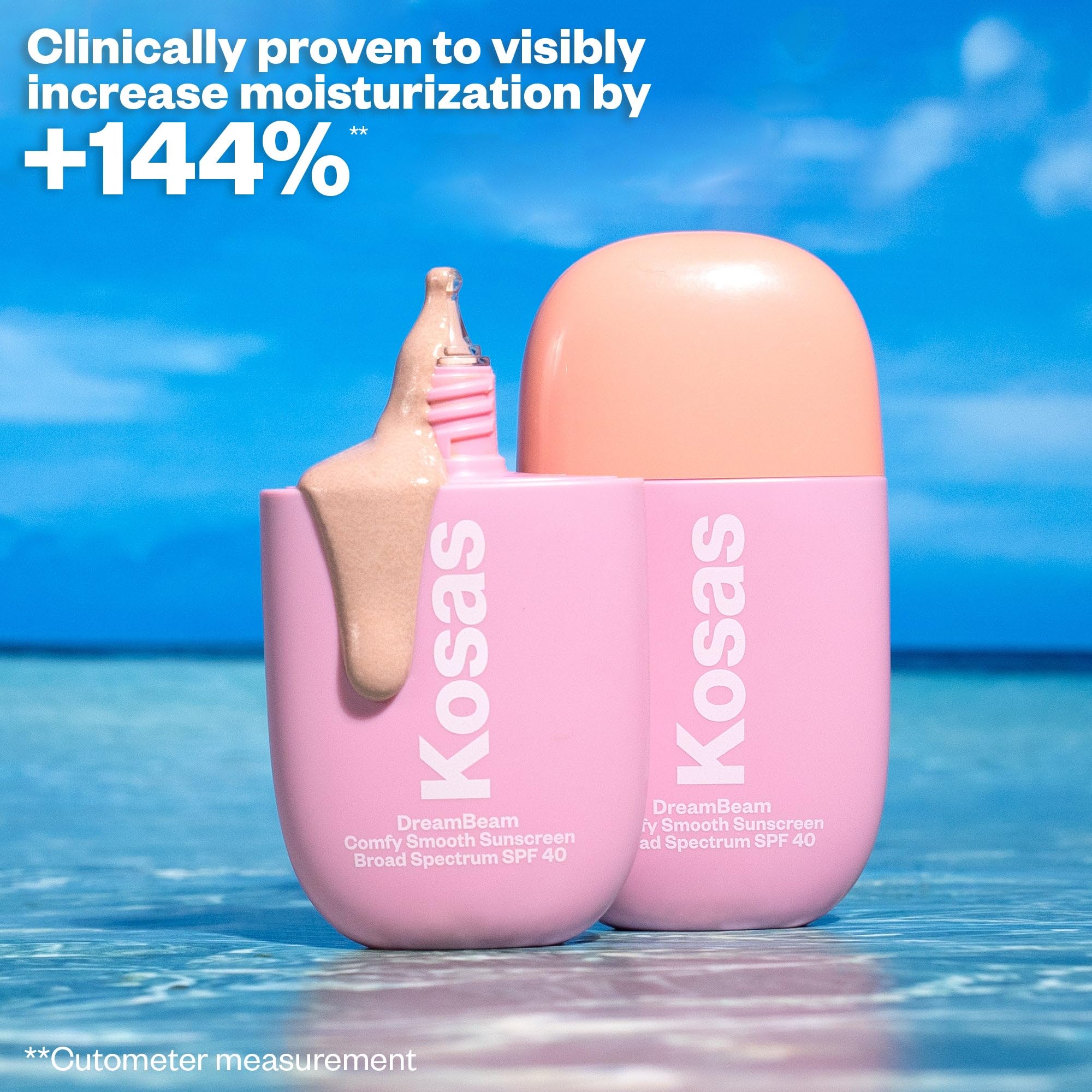 KOSAS DREAMBEAM RADIANT FINISH サンスクリーン DreamBeam SPF 40 PA++++ | Kosas Cosmetics