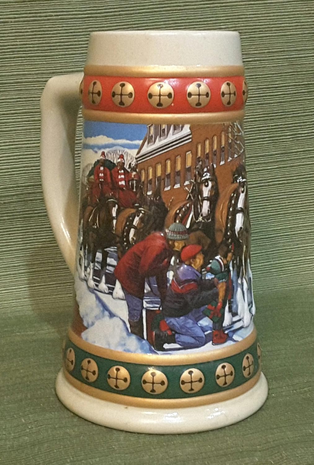 Budweiser Hometown Holiday Stein
