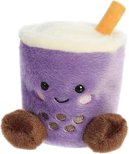 Miniatura 5 de Aurora Adorable Palm Pals Taro Boba - Animal de peluche  Juego de bolsillo  Diversión coleccionable  Morado 5 pulgadas