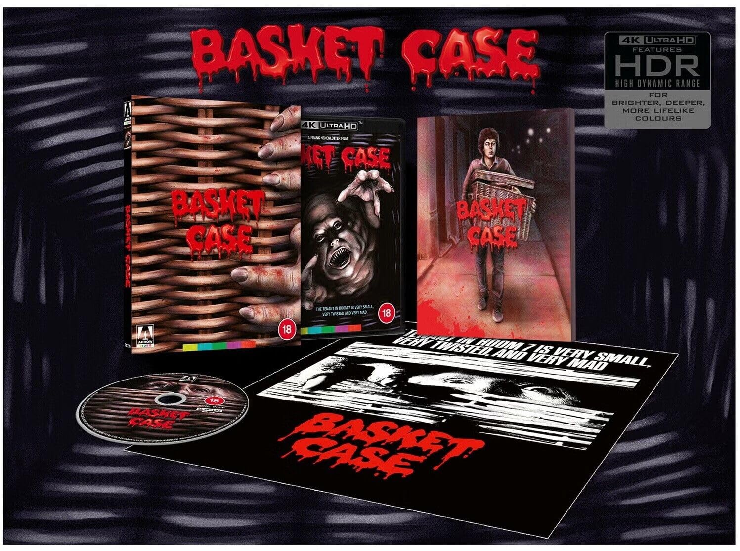 Basket Case (1982) [4K UHD] (Arrow Limited Edition)