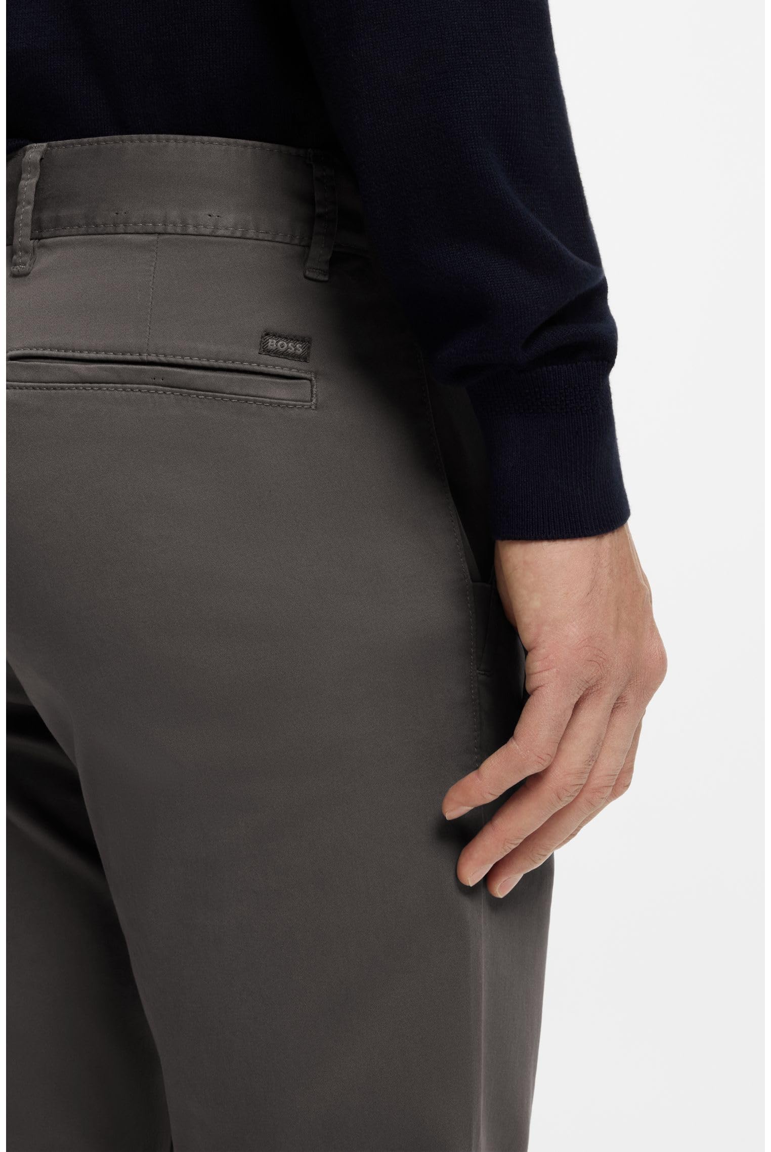 Boss ORANGE Chinohose Slim-fit Aus komfortabler Stretch-Baumwolle und mit praktischen Gesäßtaschen – Bild 6