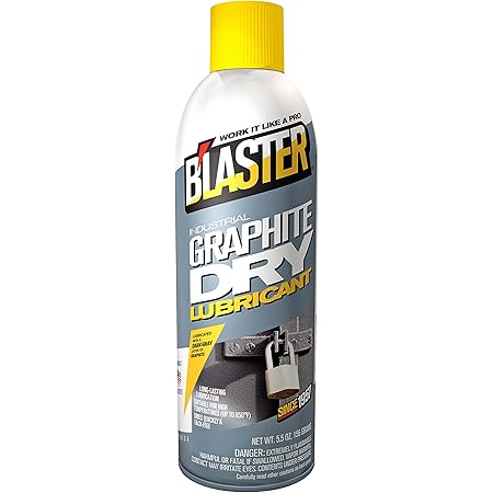 B'laster 8-GS Industrial Graphite Dry Lubricant - 5.5-Ounces