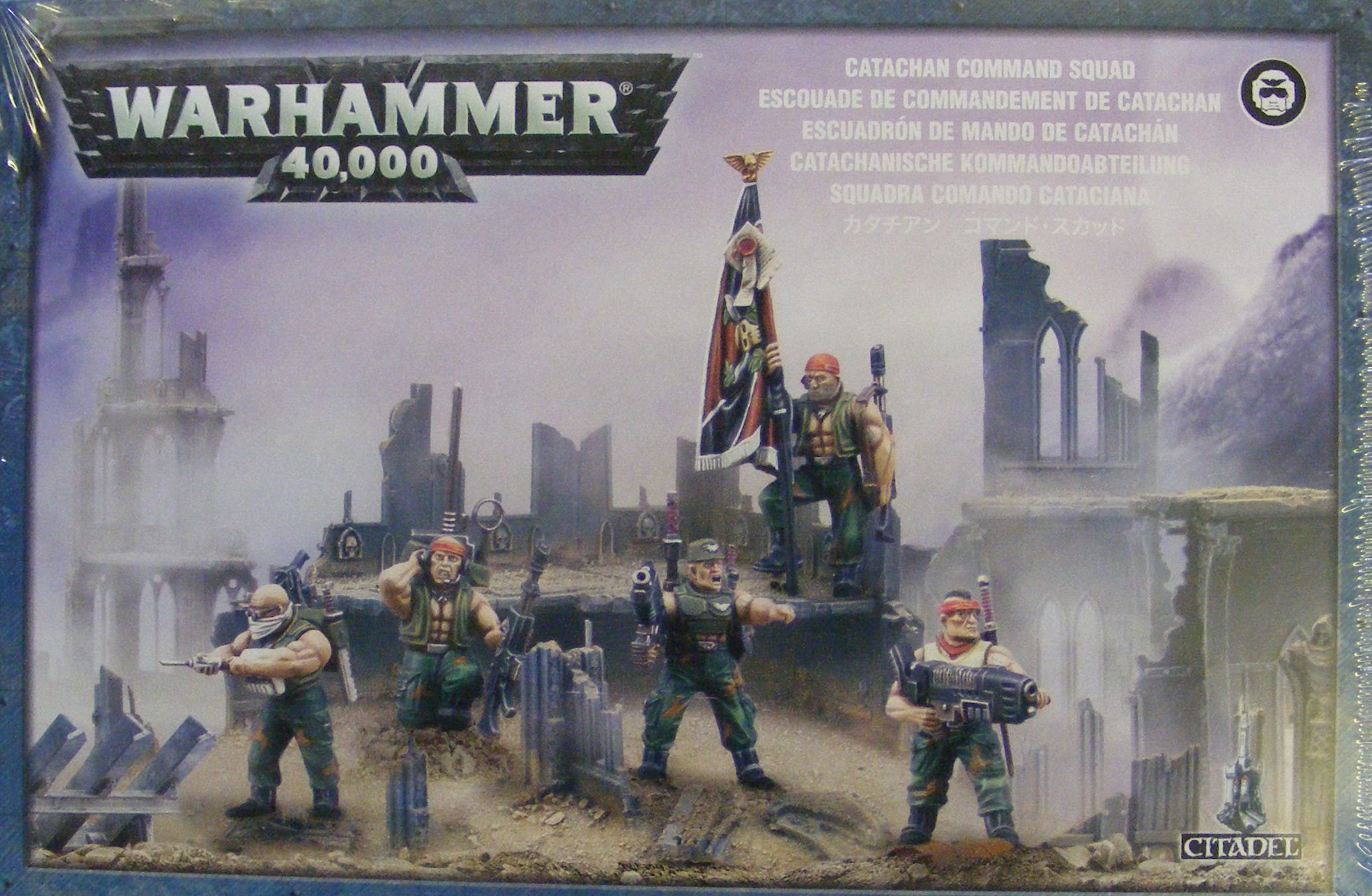 Warhammer 40k Catachan Jungle Fighters Command Legs & Body - Imperial Guard Militarum 6 thumbnail image