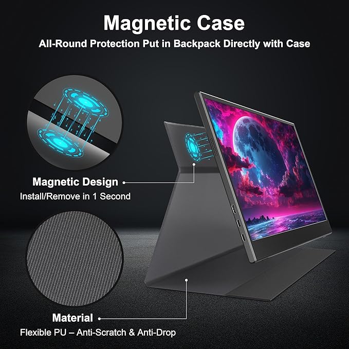 Monitor Portátil 15.6 Pulgadas 4K IPS miniatura 4