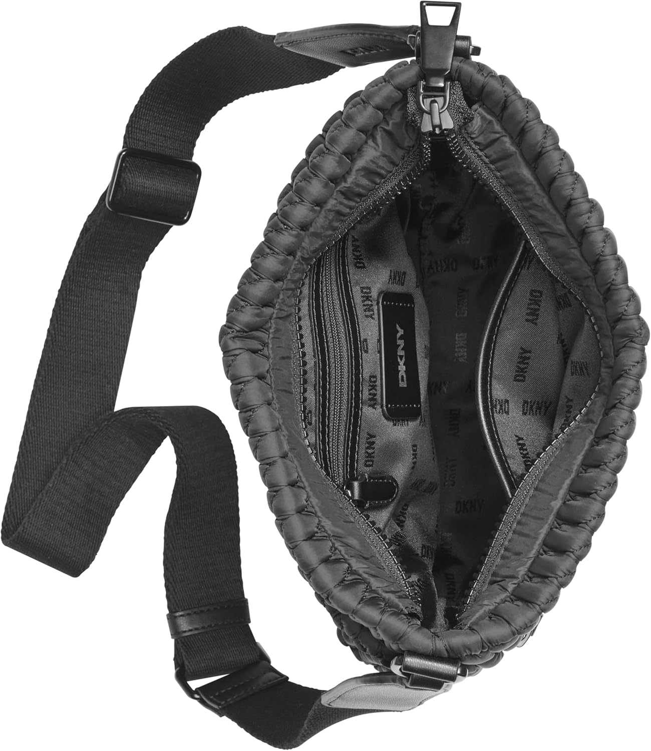 DKNY womens Mack Nylon Crossbody - Image 2