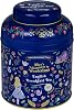 New English Teas Midnight Alice in Wonderland Tea Caddy with 80 English Breakfast Teabags