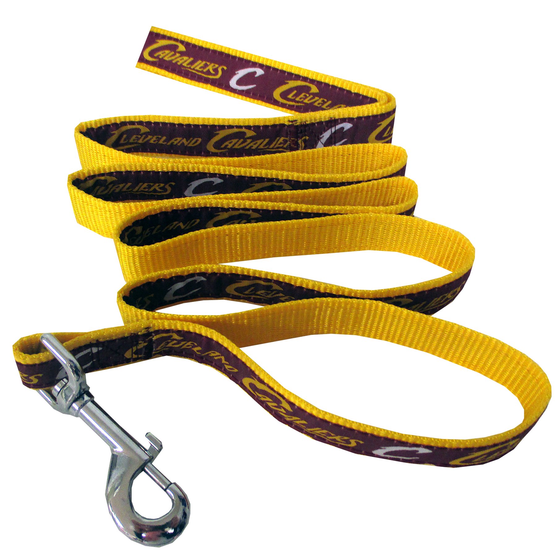 Laisse NBA Cleveland Cavaliers Pets Première en nylon premium haute densité