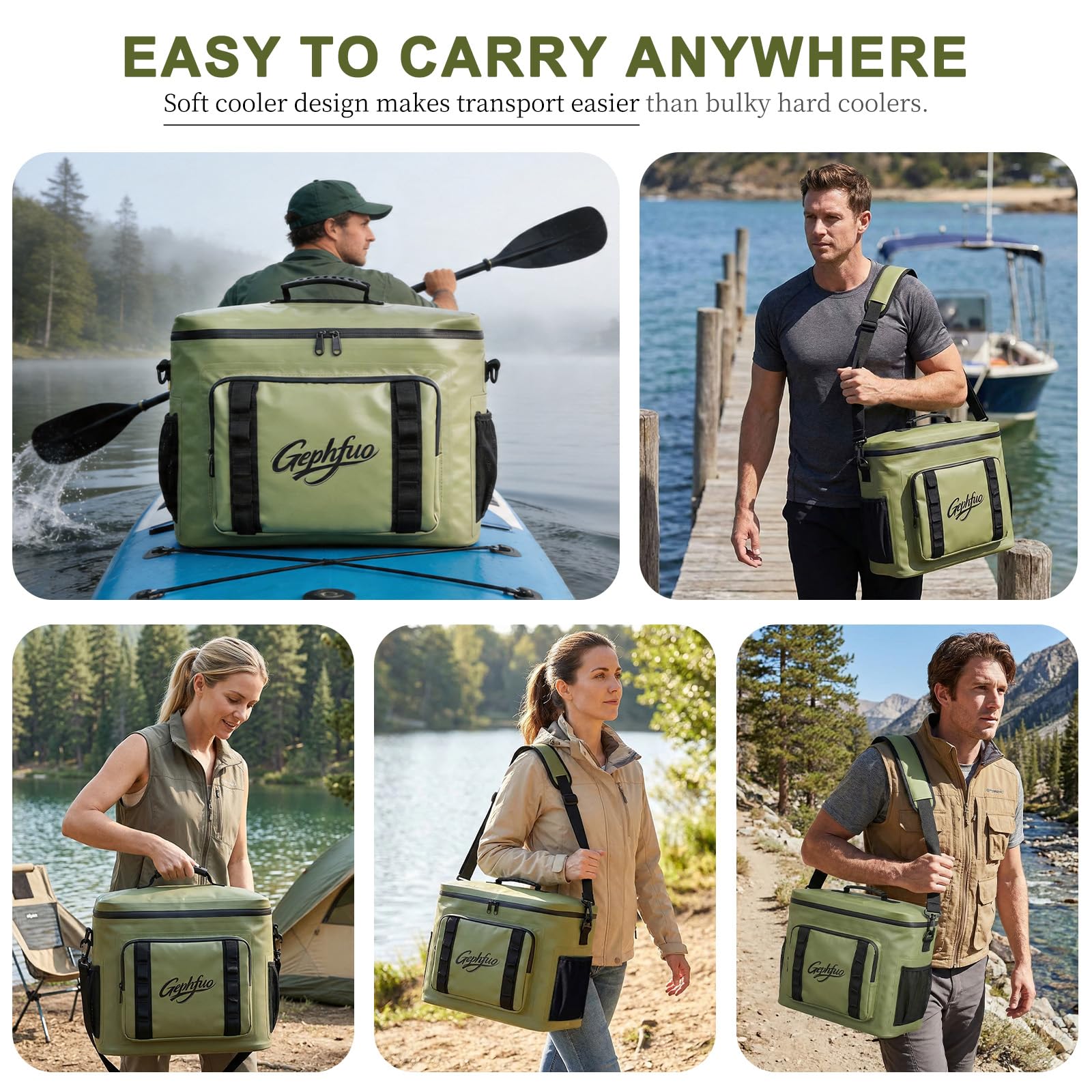 Modoker Kajak-Kühltasche, Paddleboard-Kühltasche für Campingausflüge