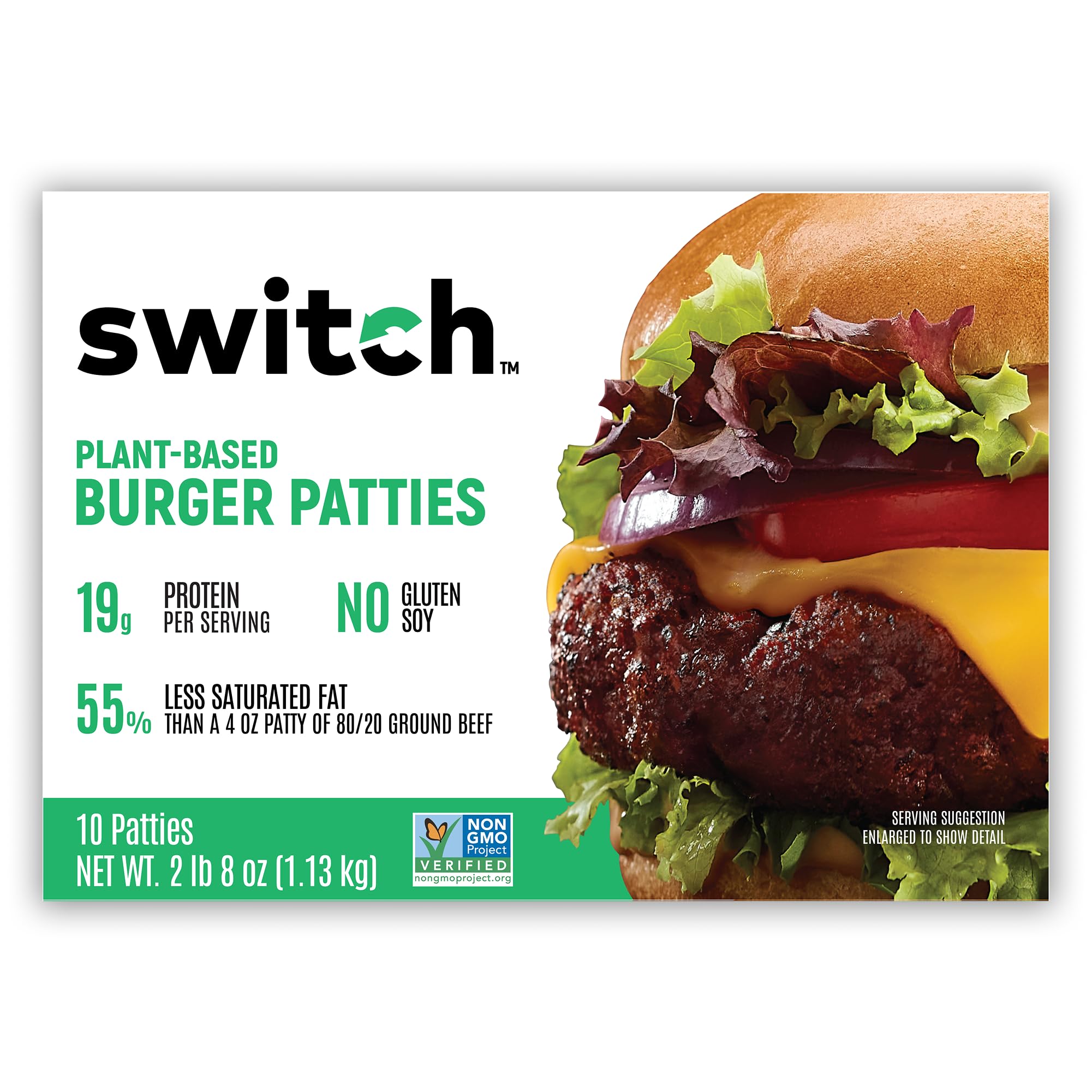 Switch Foods Plant-Based Burger Patties