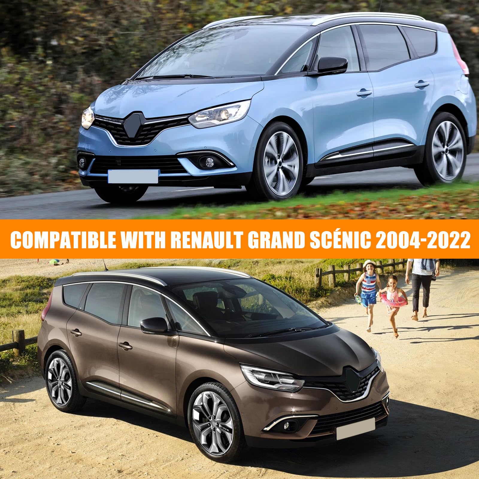 Housse De Protection Extérieure Sur-mesure Pour Renault Espace 4 (2008-2022) - Tissu Oxford étanche Et Coupe-vent - Avec Câbles Et Antivol