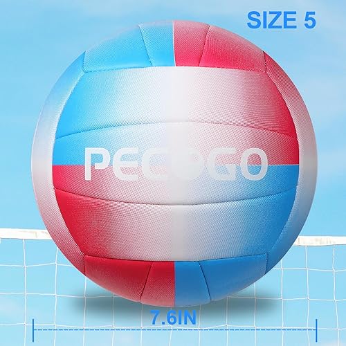 Miniatura 7 de Size 5 Volleyball - Durable PU Leather, IndoorOutdoor. Soft Control, Great Airtightness for TrainingGames. Ideal for All Ages