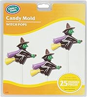 Vista 1 de Make N' Mold Witch Pops - Molde para dulces con instrucciones de derechos de autor de CybrTrayd, transparente