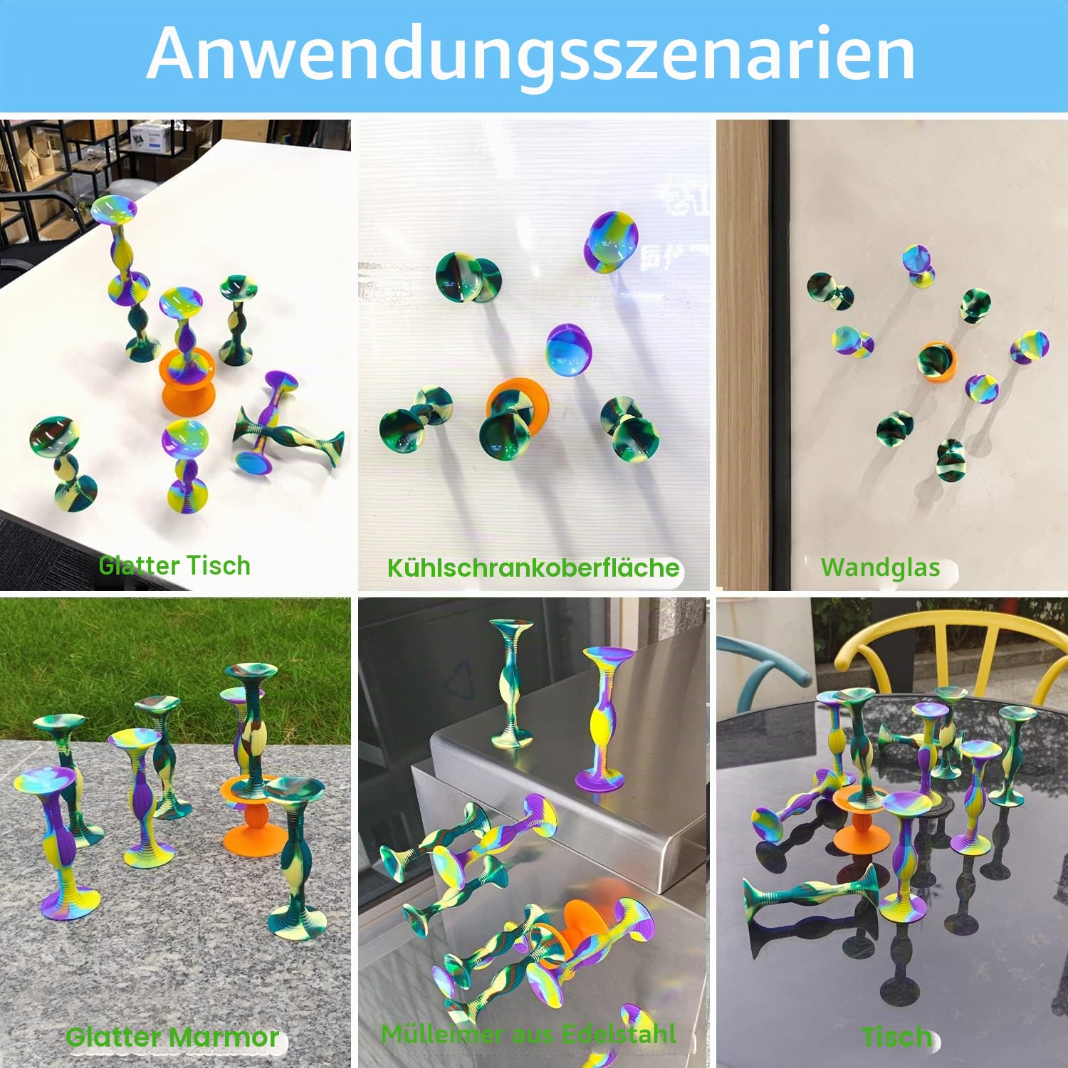 HugOutdoor 10 farbige Saugnapf-Dartpfeile (10,9 cm große Größe), Silikon-Saugnapf, weiche Dartpfeile für Kinder, klebriges Spielzeug, Indoor- und Outdoor-Sportarten, Wurfspiele
