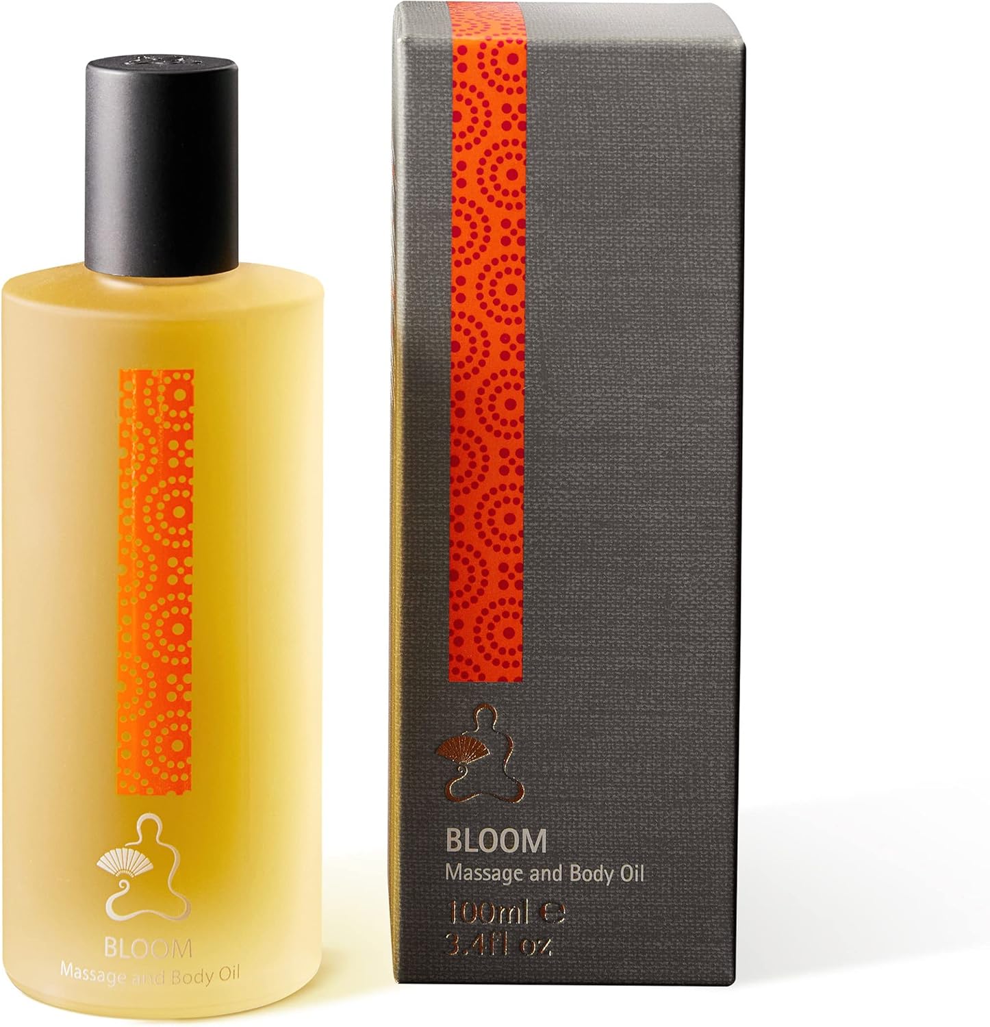 Massage and Body Oil - Luxury Hotel Amenity - Bloom - Ylang-ylang, Rose and Geranium - 3.4oz
