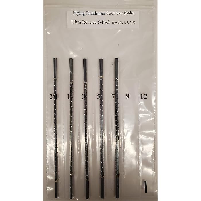 Buy Flying Dutchman Ultra Reverse Scroll Saw Blades Variety Intro Pack