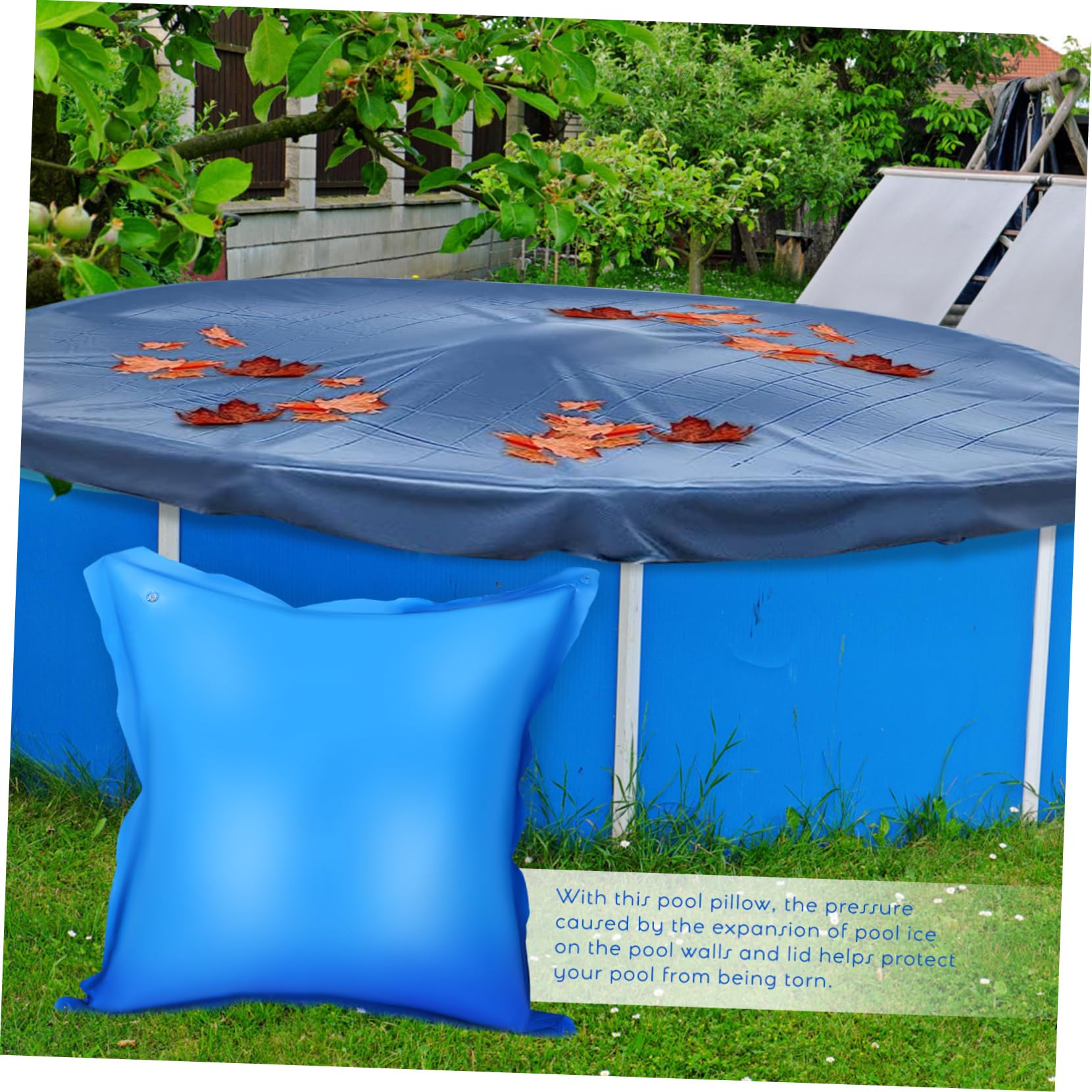 SUPVOX Lot de 2 Coussins de Piscine en Corde Épaisse Résistante Froid pour Piscines Creusées