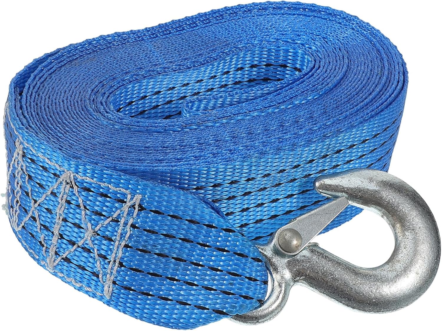 Boat Winch Strap for Trailer Vehicles, Heavy Duty Polyester Steel