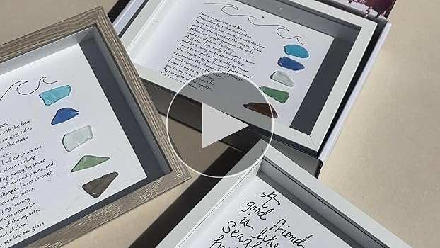 Amazon.com - UQRUI Handmade Sea Glass Art Friendship Kit