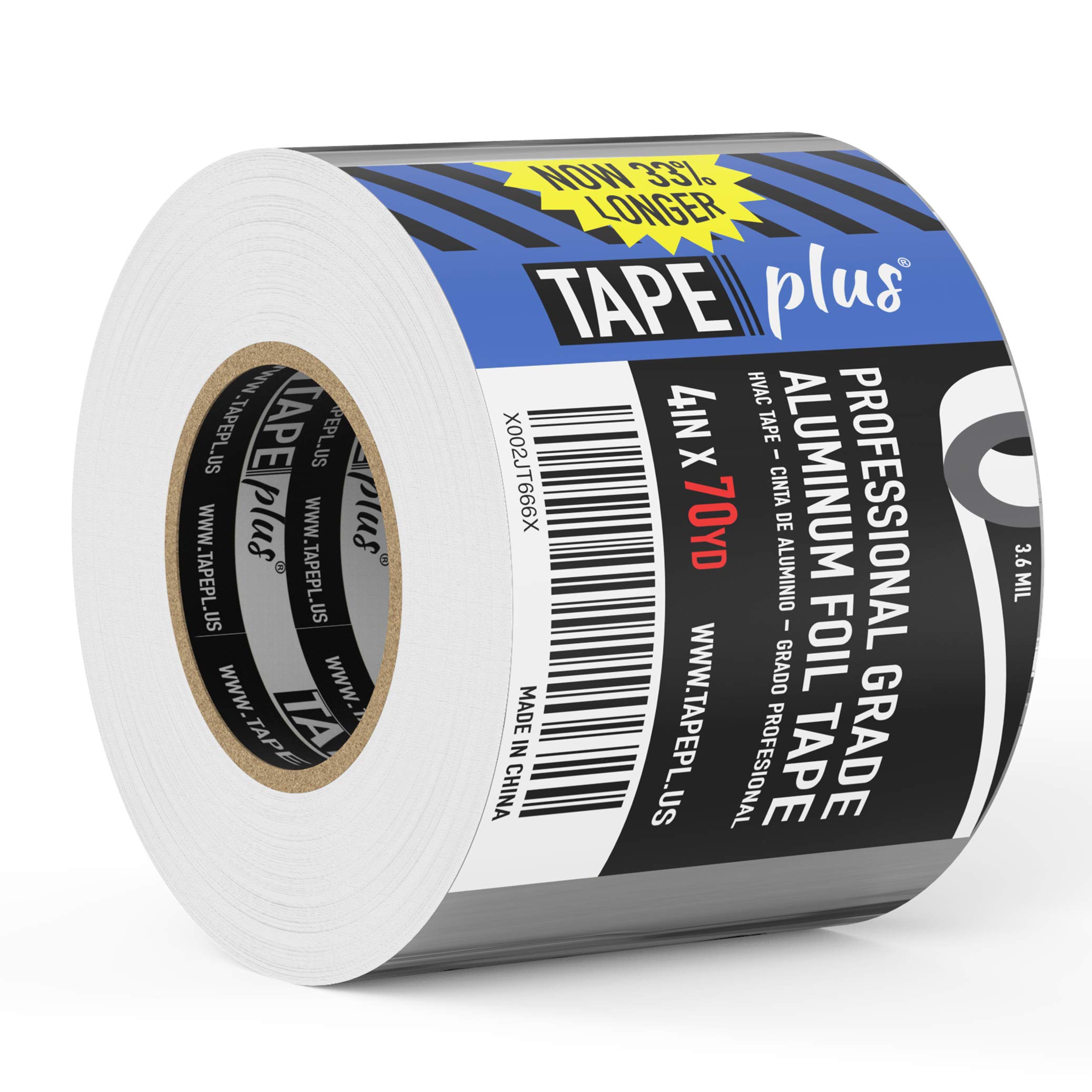 Buy Professional Grade Aluminum Foil Tape 4 Inch by 210 Feet (70