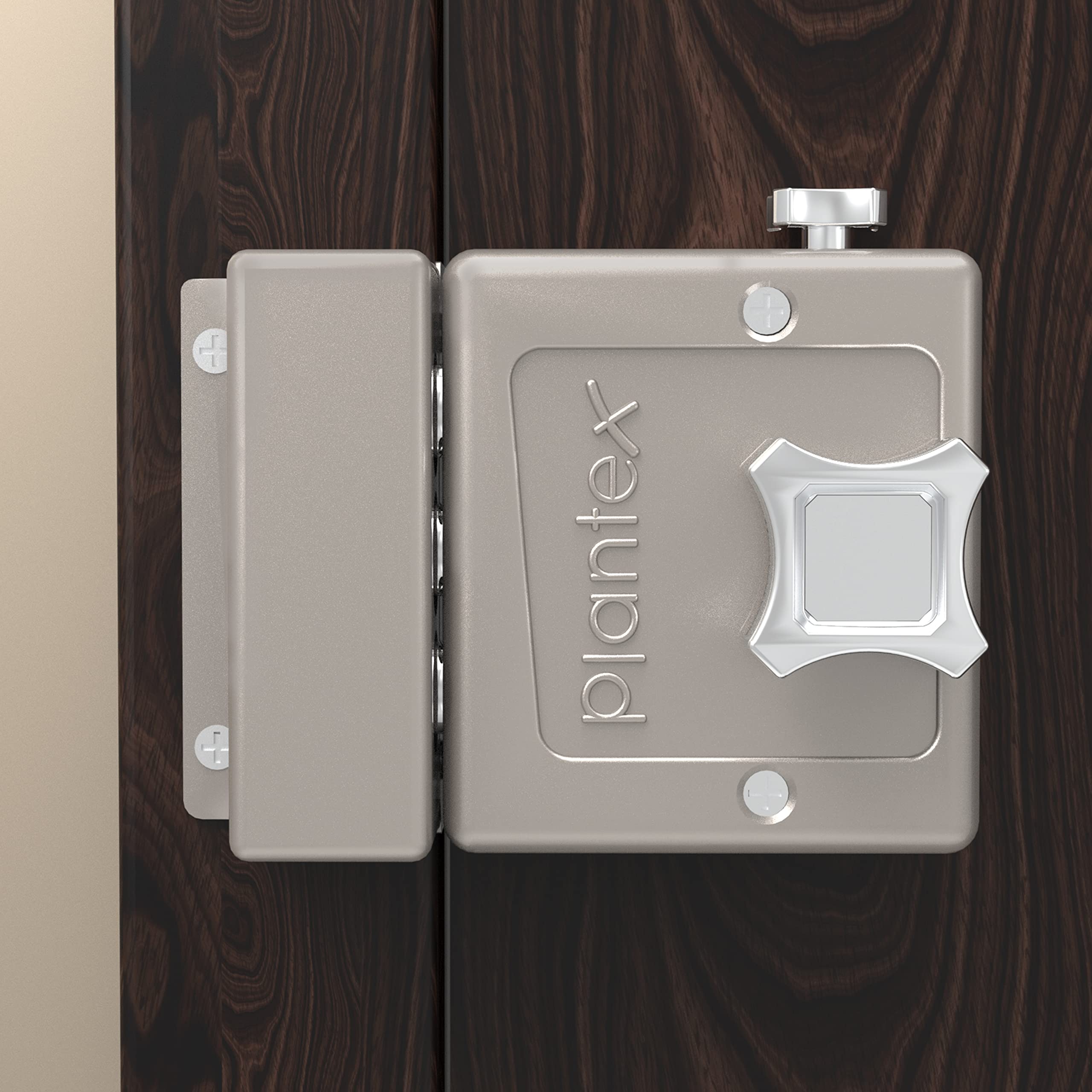 Plantex Heavy Duty Dead Bolt Lock with Brass and Metal Construction, Matt Finish for Home, Office, and Hotel Doors — Amazon image 5