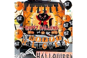 Halloween Spooky Decorations for Trunk or Treat Car Party